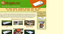 Desktop Screenshot of cornholebags.woodgamz.com